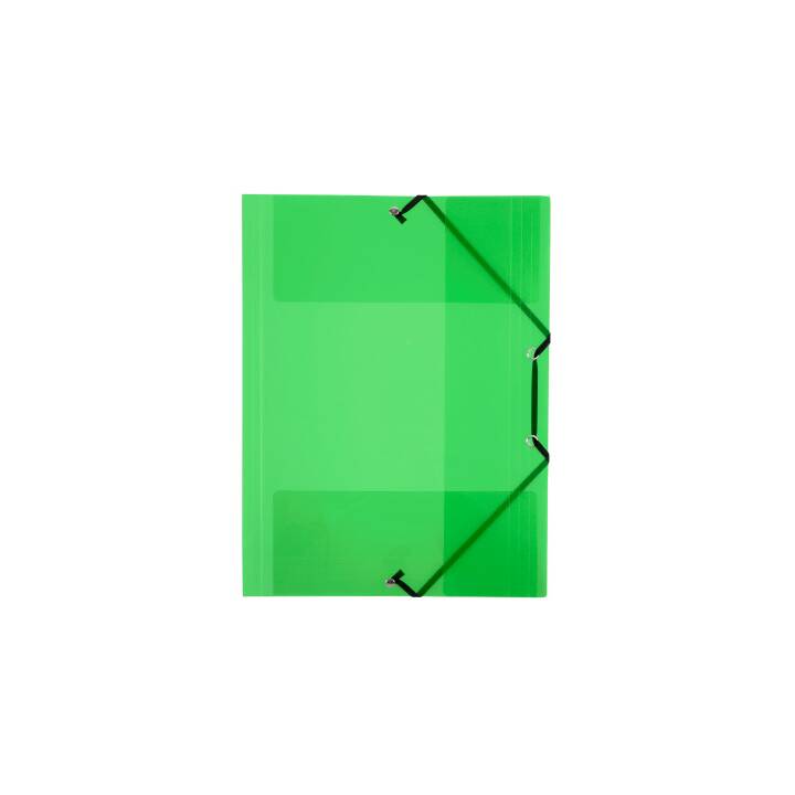 VIQUEL S.A.S Cartellina con elastico (Verde, A4, 1 pezzo)