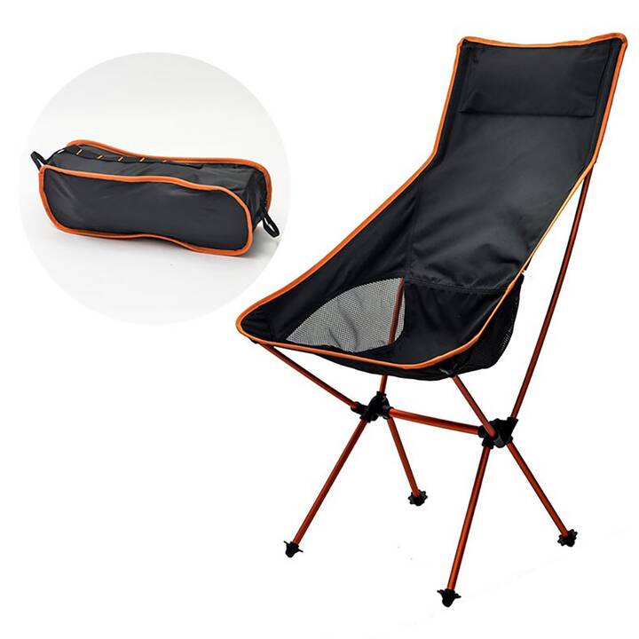 EG Chaise de camping - orange