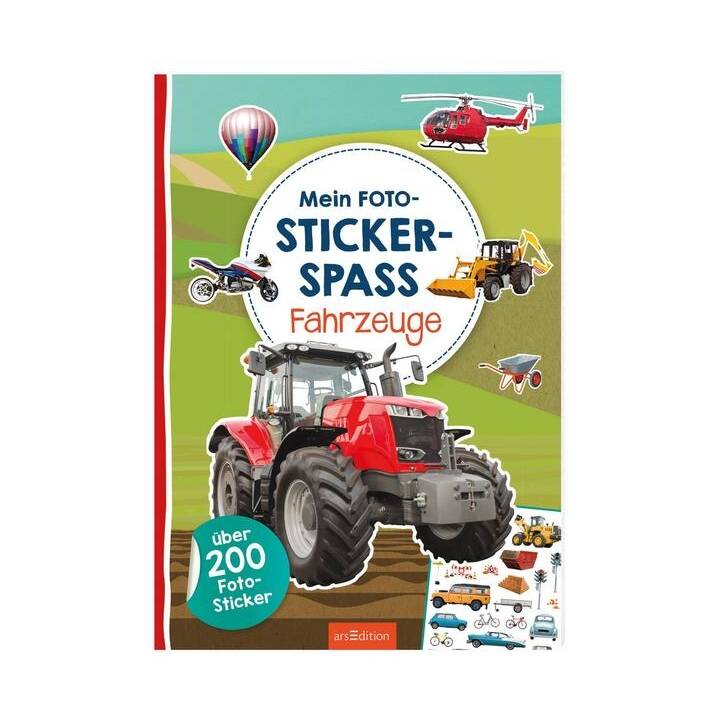 ARS EDITION Stickerbuch (Fahrzeuge)