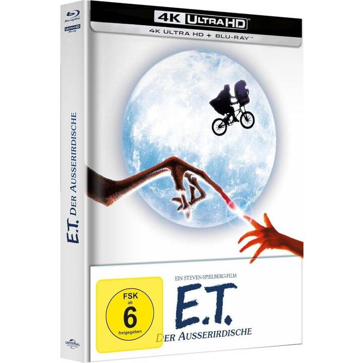 E.T. - Der Ausserirdische (4K Ultra HD, 4k, Mediabook, DE, EN)