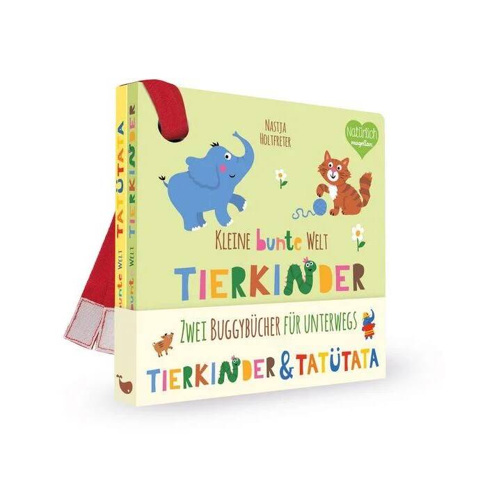 Kleine bunte Welt - Tierkinder & Tatütata. Zwei Buggybücher für unterwegs