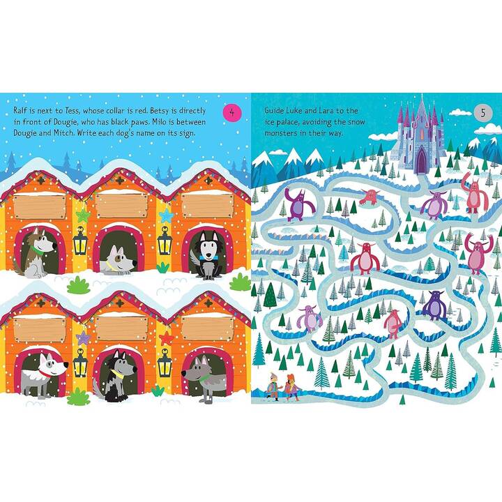 Christmas Puzzles Pad