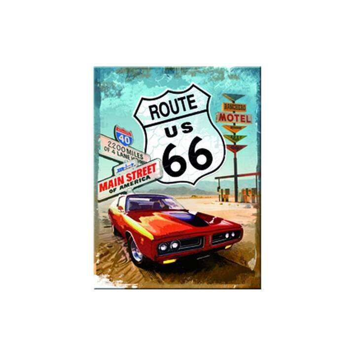 NOSTALGIC ART Route 66 Magnet