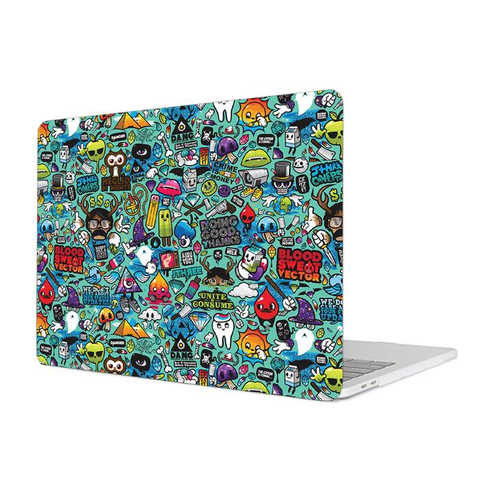 EG Coque rigide (MacBook Air 13" Retina 2018-2020, Multicolore)