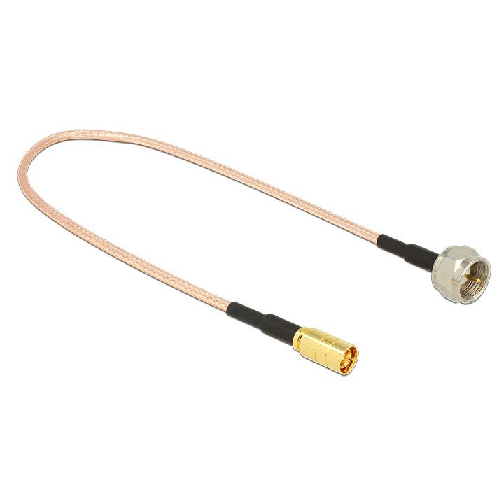 DELOCK F - SMB Kabel (SMB, F, 25 cm)