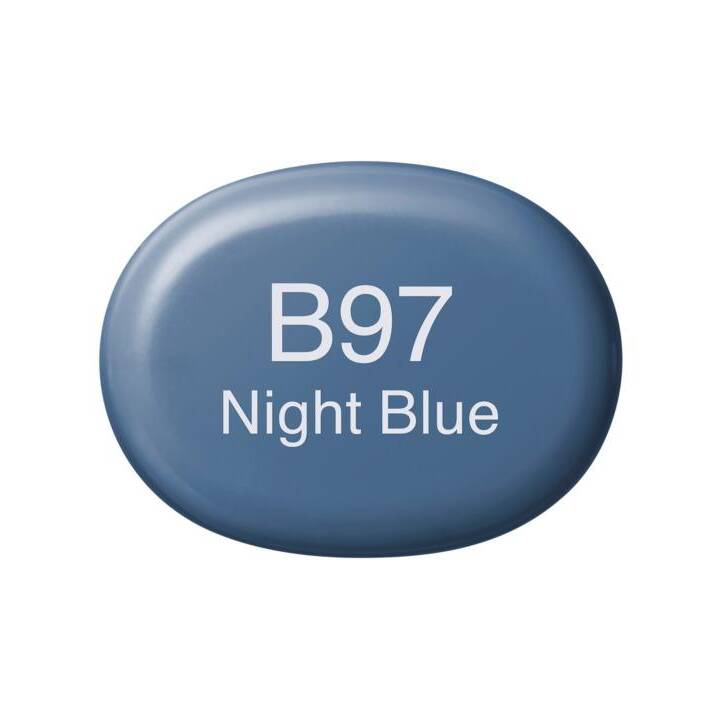 COPIC Marcatori di grafico Sketch B97 - Night Blue (Blu, 1 pezzo)