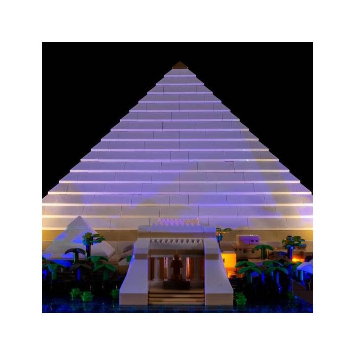 LIGHT MY BRICKS Great Pyramid of Giza Set di luci LED (21058)