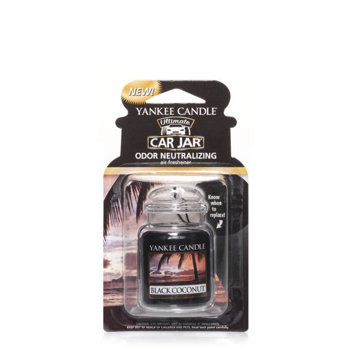 YANKEE CANDLE Fahrzeuglufterfrischer Car Jar Ultimate (Kokosnuss, Holzig, Moschus, Ananas)