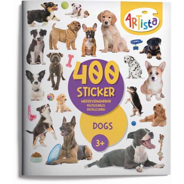 CARLETTO Livres autocollants (Chien)