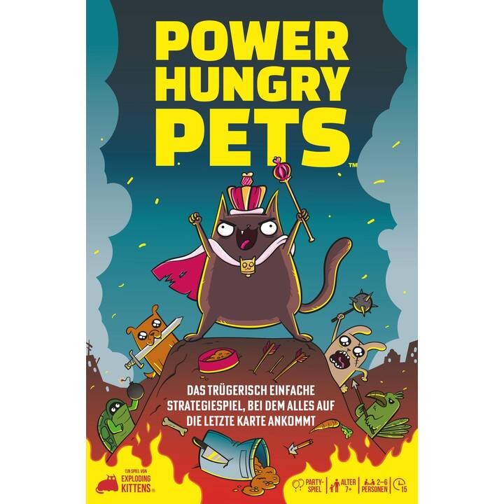 SWISSGAMES Exploding Kittens - Power Hungry Pets (DE)