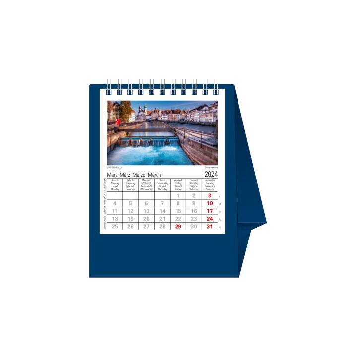 NOVOS Calendario illustrato Helvetia (2024)
