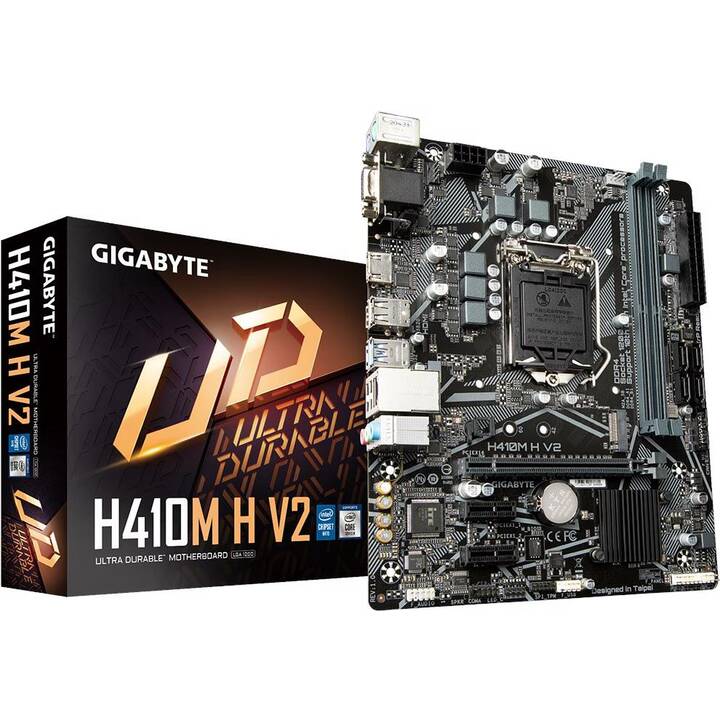 GIGABYTE TECHNOLOGY H410M H V2 (LGA 1200, Intel H410, Micro ATX)