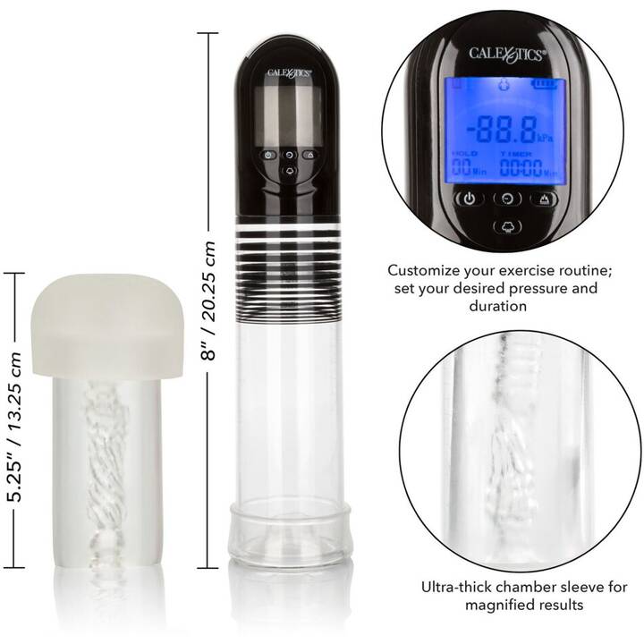CALEXOTICS Automatic Smart Pompa pene (6.25 cm)