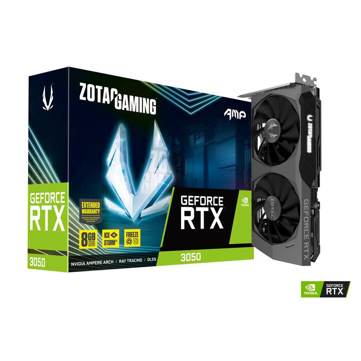 ZOTAC Nvidia GeForce RTX 3050 (8 Go)