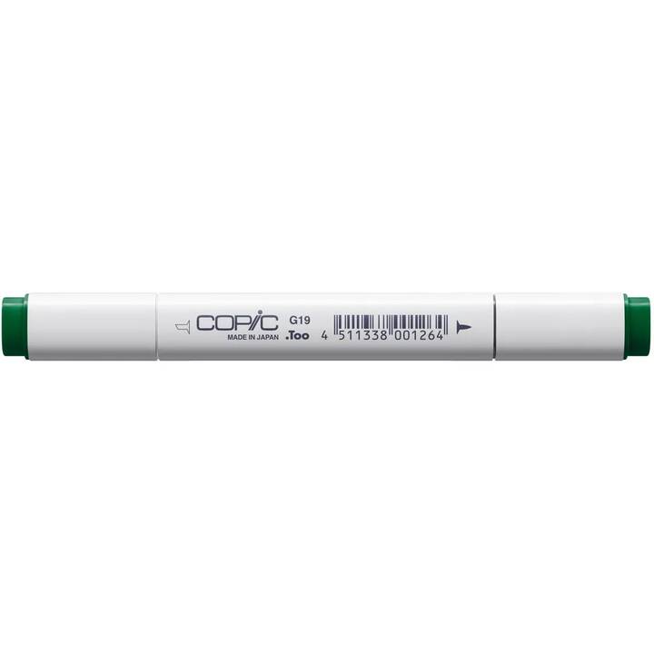 COPIC Marcatori di grafico Classic G19 Bright Parrot Green (Verde, 1 pezzo)