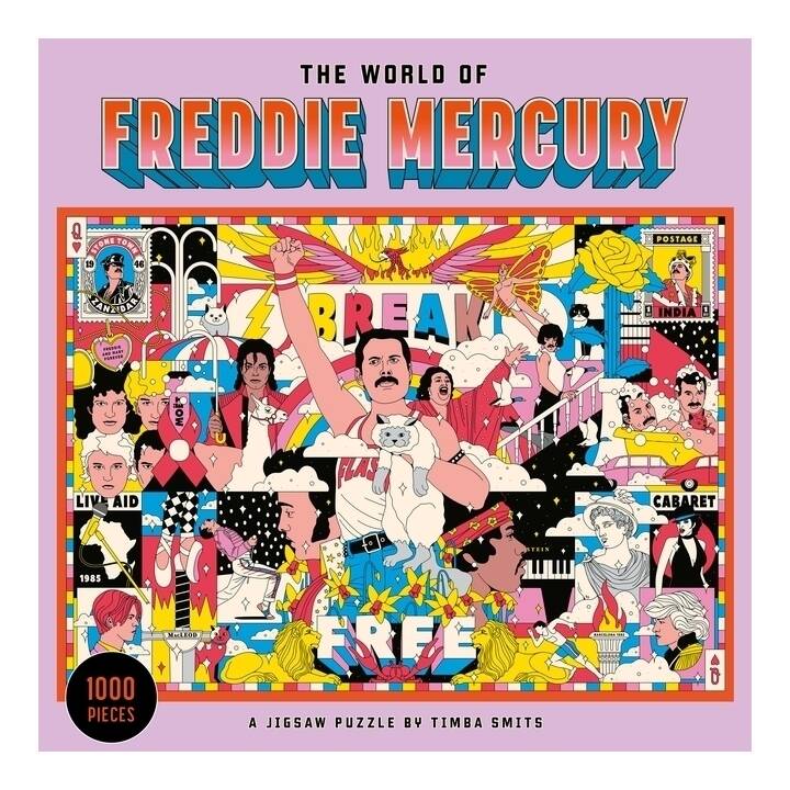 LAURENCE KING VERLAG The World of Freddie Mercury Puzzle (1000 x)