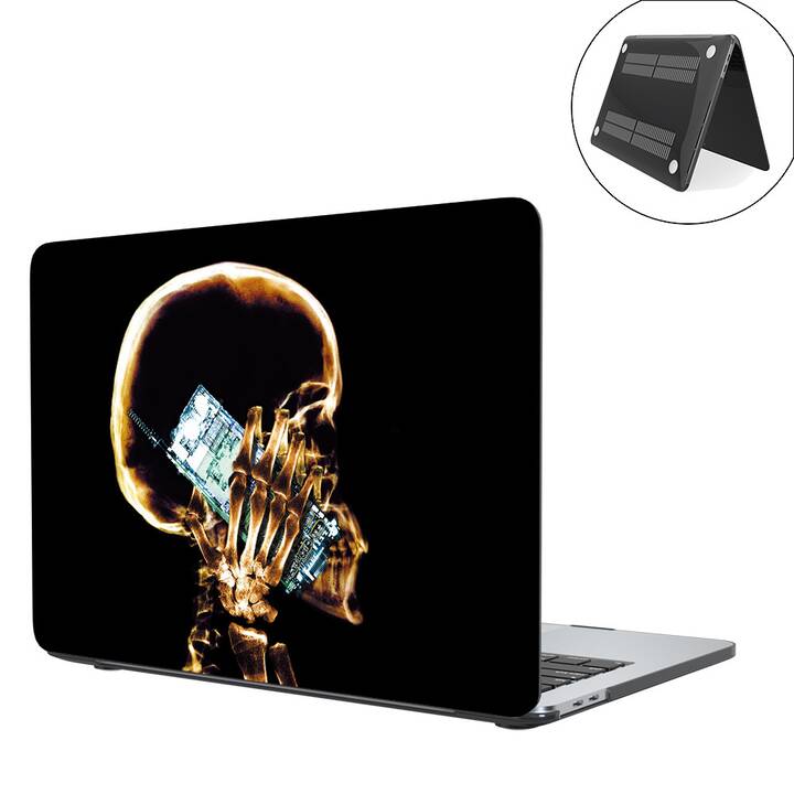 EG cover per MacBook Air 13" (Apple M1 Chip) (2020) - nero - teschio