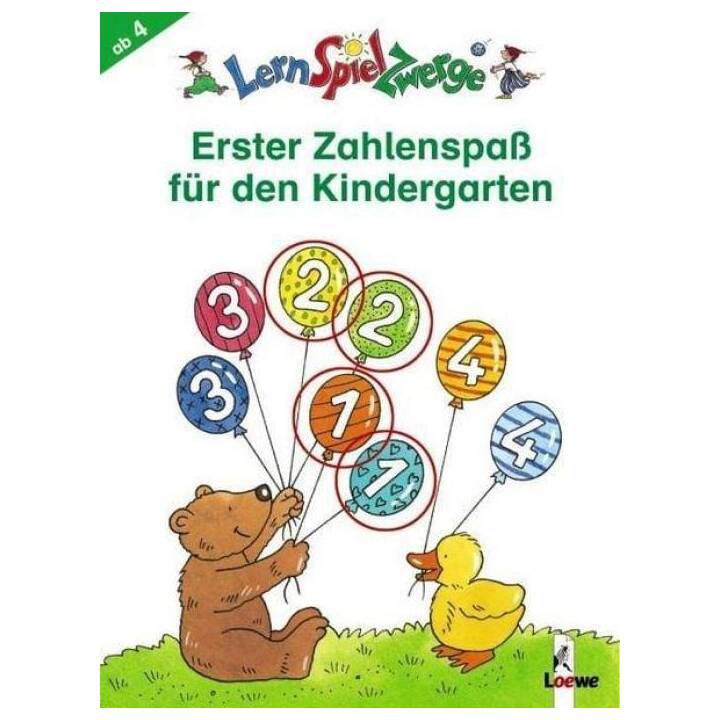 Erster Zahlenspass für den Kindergarten