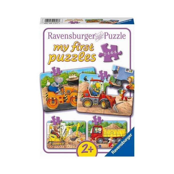 RAVENSBURGER Tiere Puzzle (8 Stück)