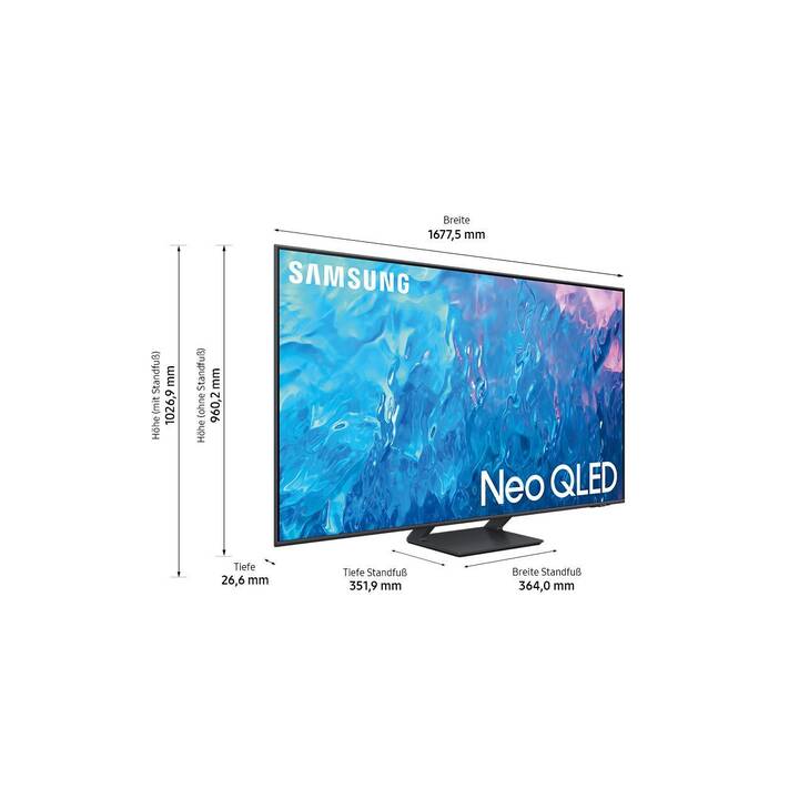 SAMSUNG QE75Q70CAT Smart TV (75", QLED, Ultra HD - 4K)