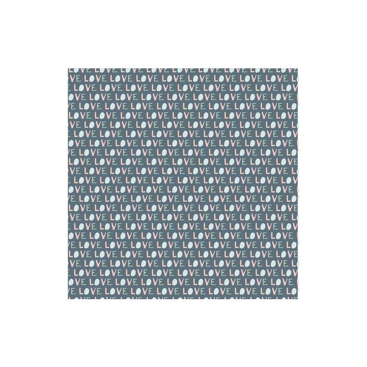 CLAIREFONTAINE Bastelpapier-Set Origami Little Love (Farbig assortiert, 60 Stück)