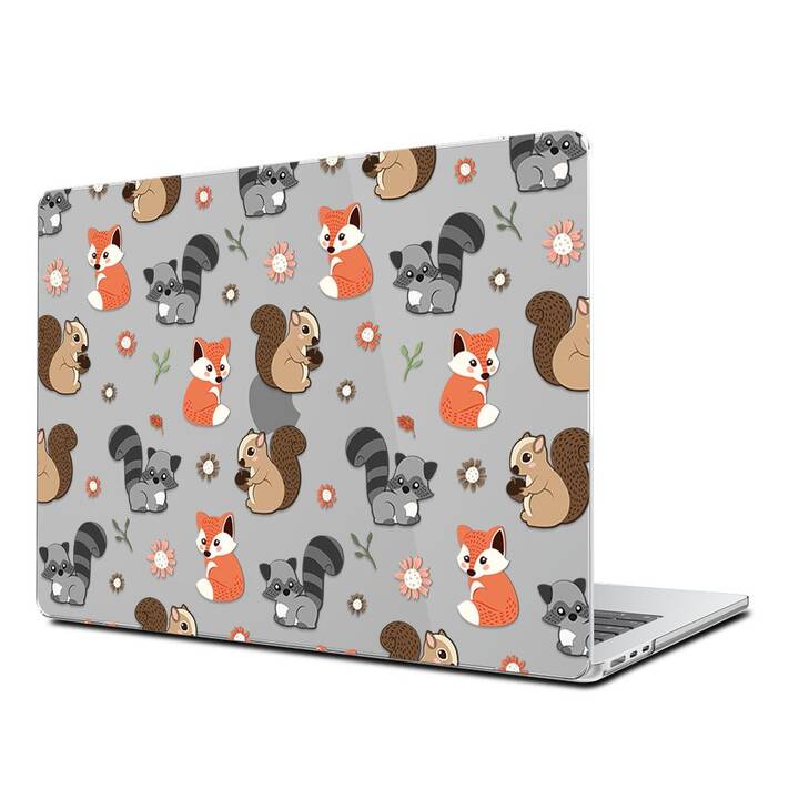 EG Coque rigide (Macbook Air 15" M2 2023, Art, Brun)