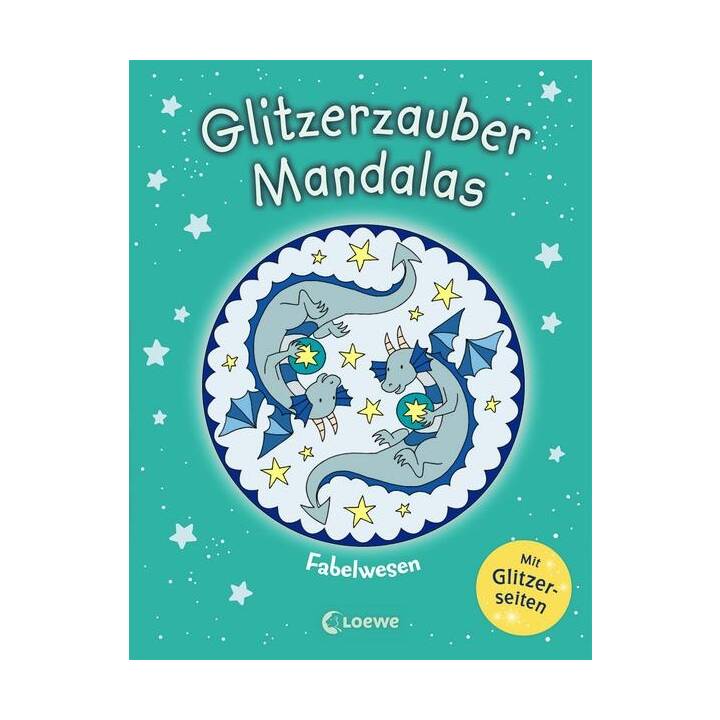 Glitzerzauber-Mandalas - Fabelwesen