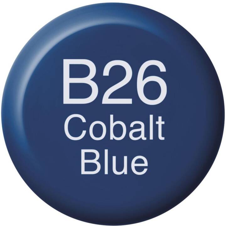 COPIC Encre B26 - Cobalt Blue (Bleu de cobalt, 12 ml)
