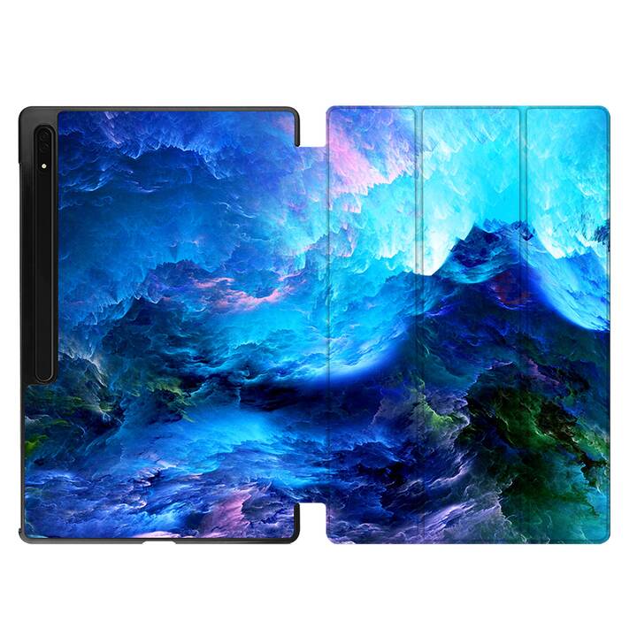 EG Hülle für Samsung Galaxy Tab S8 Ultra 14.6" (2022) - Blau - Puder