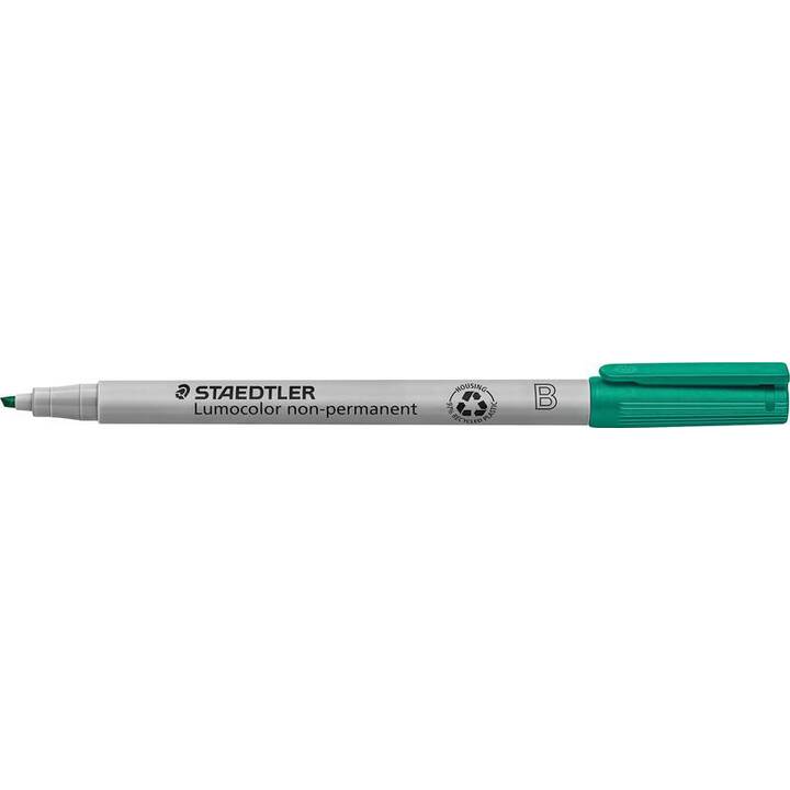 STAEDTLER Pennarello per lucidi Lumocolor 312 WP4 (Nero, Verde, Blu, Rosso, 4 pezzo)