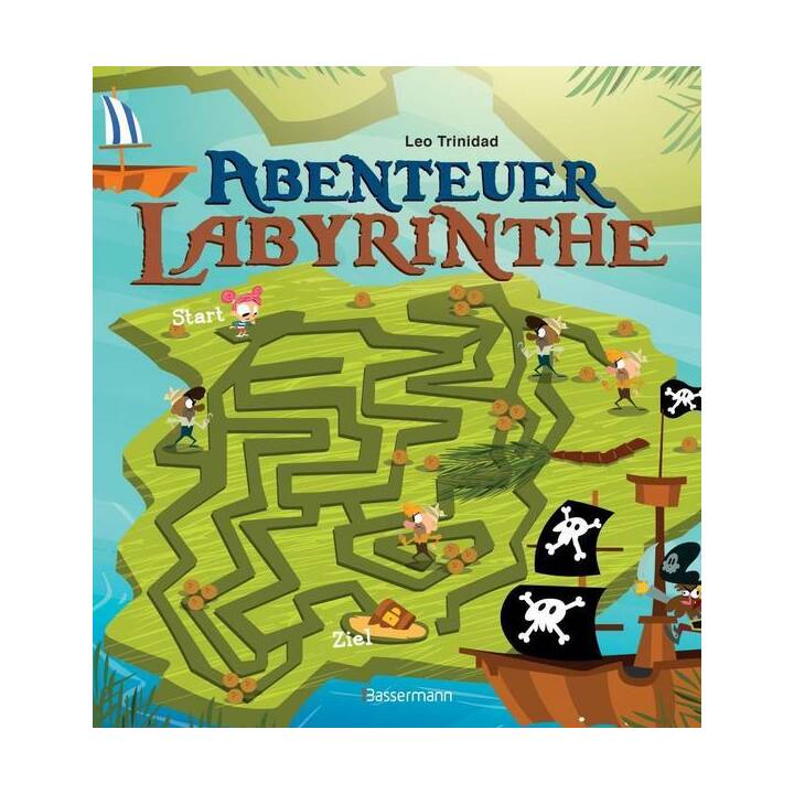Abenteuer-Labyrinthe. Bunt und spannend