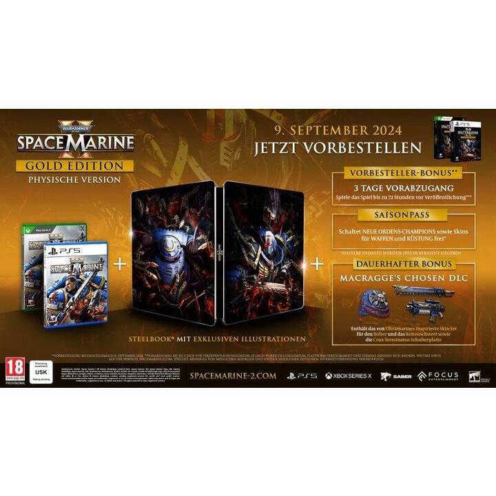 Warhammer 40,000 - Space Marine 2 - Gold Edition (DE)