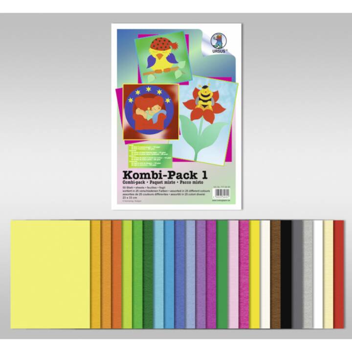 URSUS Carton Set (Multicolore, 50 pièce)