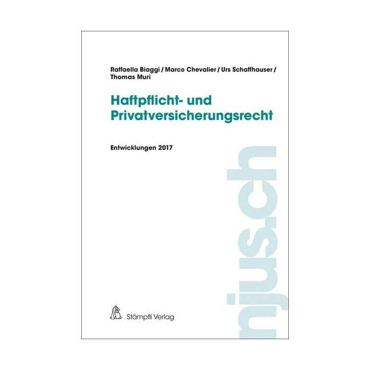 Haftpflicht- und Privatversicherungsrecht