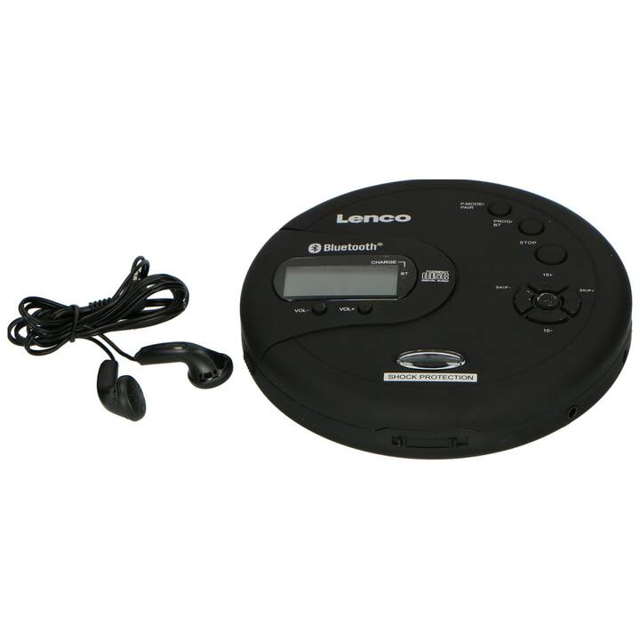 CD-300 (Schwarz) - CD-Player Interdiscount LENCO