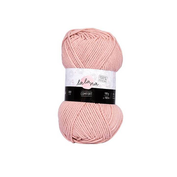 LALANA Wolle (100 g, Pink, Rosa)