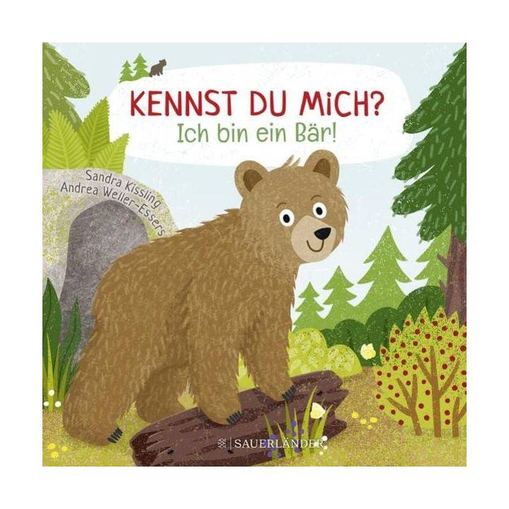 Kennst du mich? Ich bin ein Bär!. Ein Sachbilderbuch für neugierige Kinder ab 2 Jahren - Pappbilderbuch ab 2 Jahren ? Mit erstem Sachwissen über Tierbabys