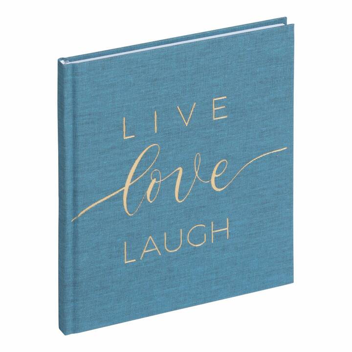 PAGNA Fotoalbum Live Love Laugh (Blau)