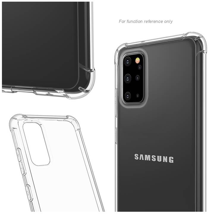 EG custodia posteriore morbida in TPU per Samsung Galaxy A50 A50S 6.4" (2019) - set trasparente da 2 pezzi