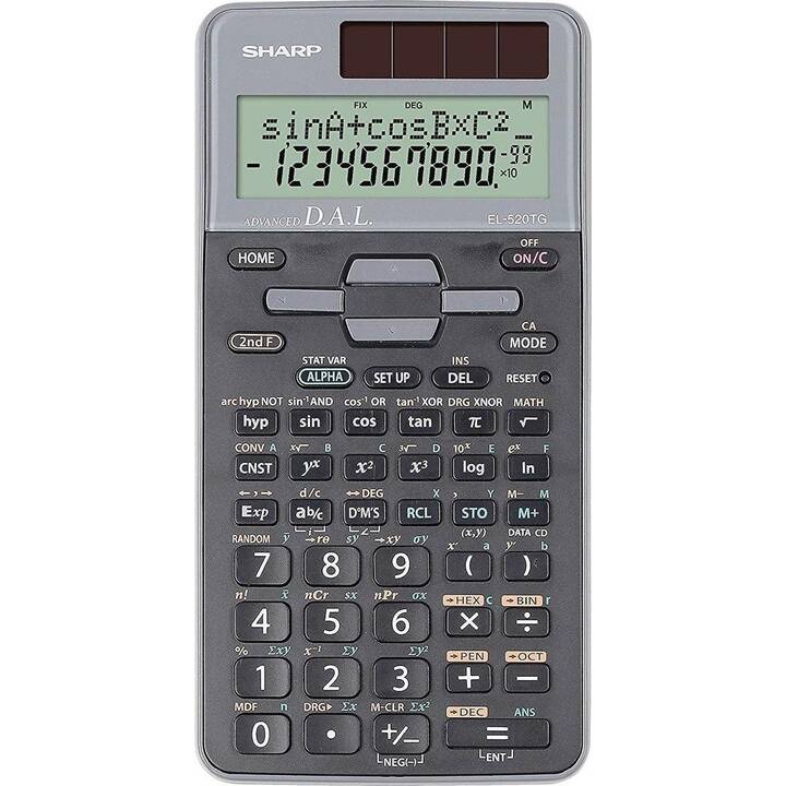 SHARP 520TGGY Calcolatrici per la scientifiche