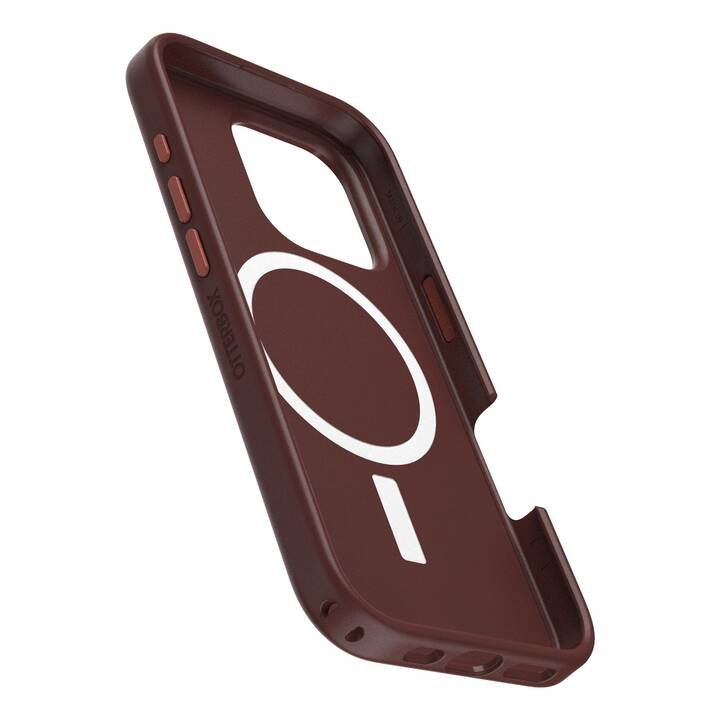 OTTERBOX Backcover MagSafe Symmetry (iPhone 16 Pro, Brun)