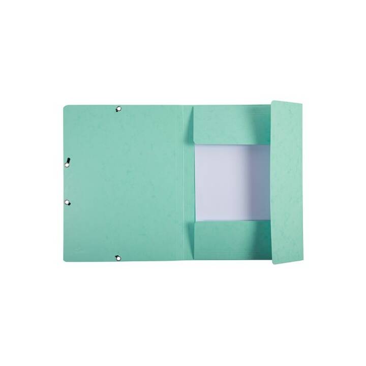 EXACOMPTA Cartellina con elastico Aquarel (Verde, A4, 1 pezzo)