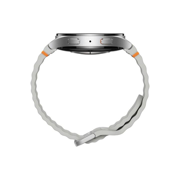 SAMSUNG Galaxy Watch7 BT (44 mm, Titanio, Alluminio, Argento)