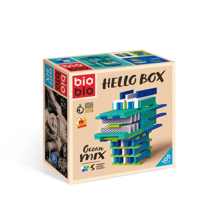 PIATNIK Bioblo Hello Box Ocean Mix (100 pièce)