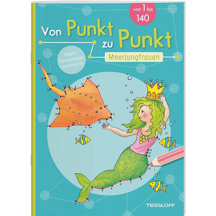 Von Punkt zu Punkt. Meerjungfrauen