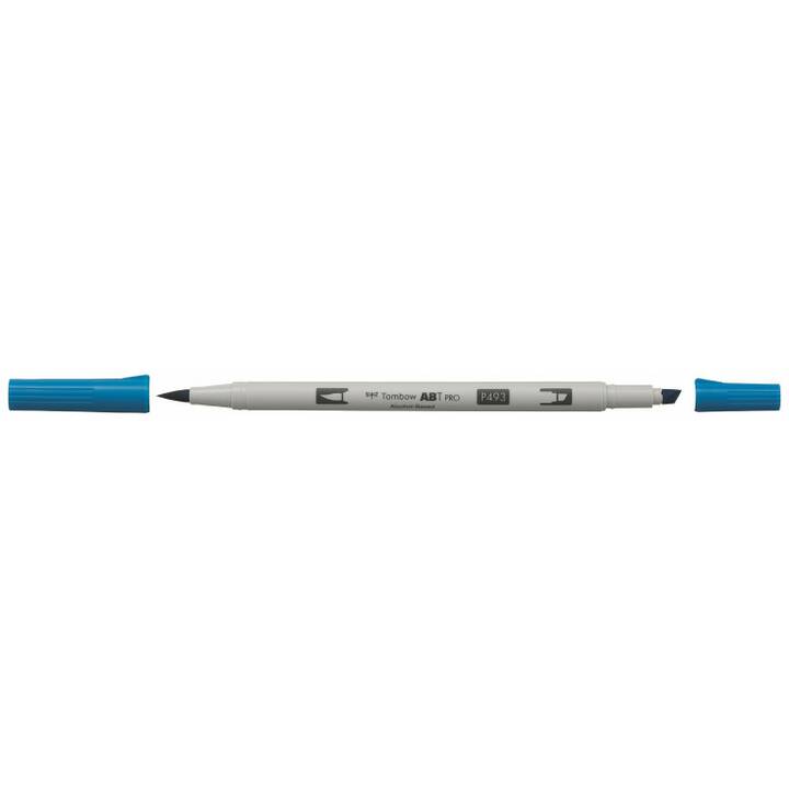 TOMBOW Dual Brush Pen ABT PRO ABTP-493 Filzstift (Blau, 1 Stück)