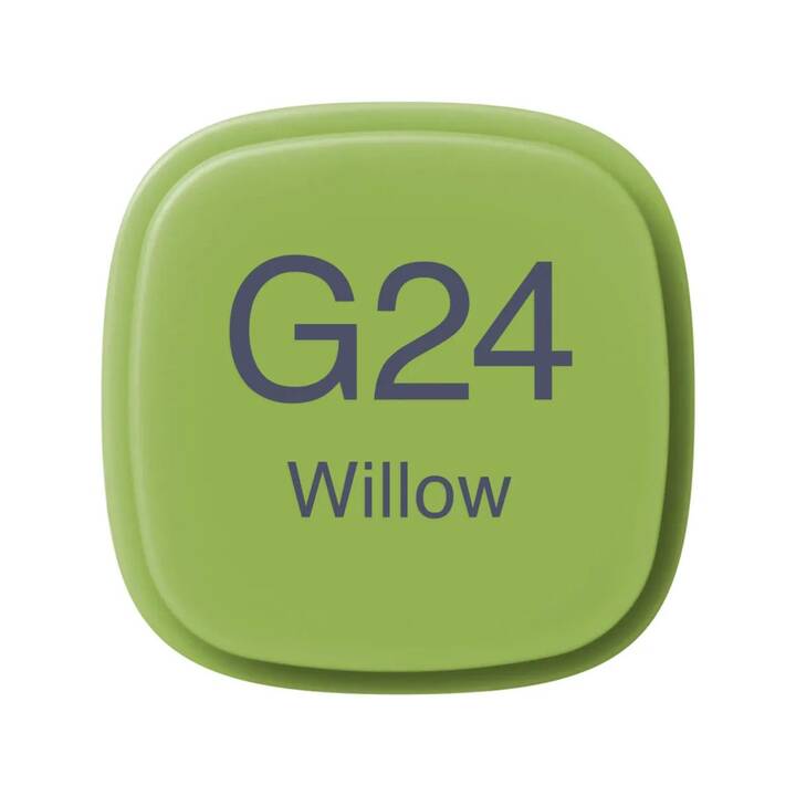COPIC Marqueur de graphique Classic G24 Willow (Vert, 1 pièce)