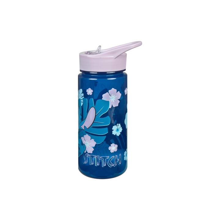 SCOOLI Kindertrinkflasche Disney Lilo & Stitch (0.5 l, Dunkelblau)