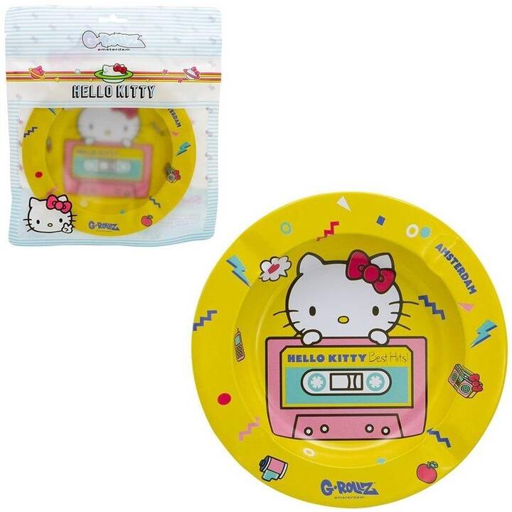 G-ROLLZ Cendrier de table Hello Kitty (Jaune)