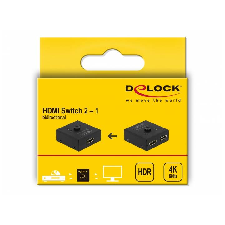 DELOCK 64072 Adaptateur vidéo (HDMI)